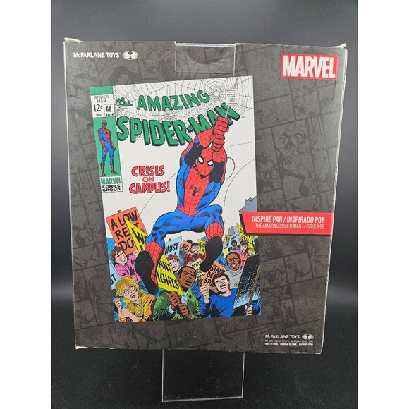 McFarlane Toys Marvel Gold Label Spider-Man Action Figure Amazing Spider-Man Iss - Picture 4 of 10
